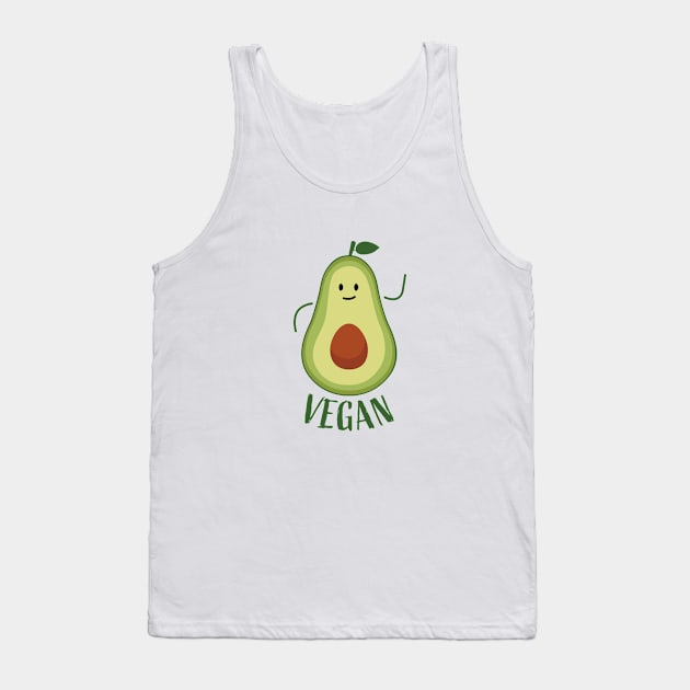 Vegan Avocado Tank Top by VT Designs